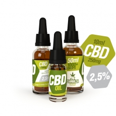 Huile de CBD 2,5 % 10ml