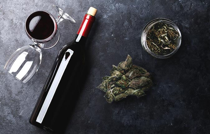 Vin infusé au cannabis